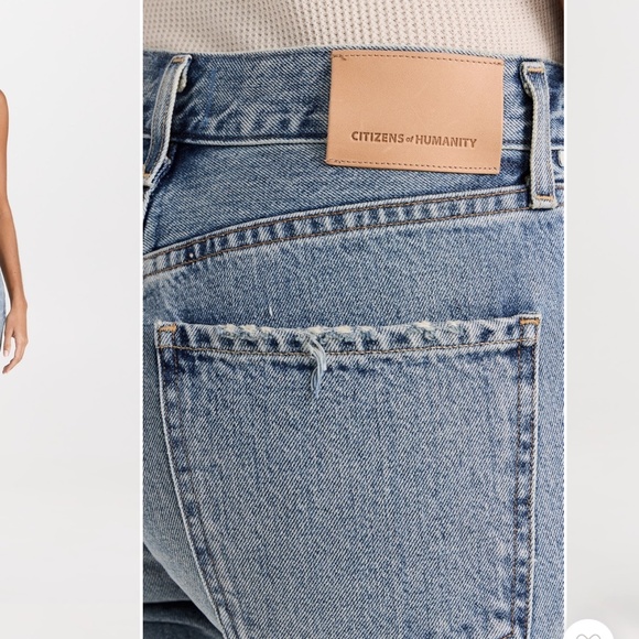 Citizens of Humanity Charlotte High Rise Straight Jeans - Picture 2 of 8